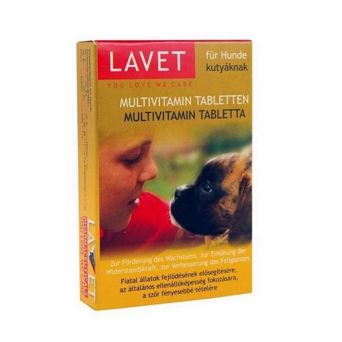 LAVET Multvitamin tabletta kutyáknak