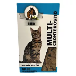PET PRODUCT HOBBY MULTIVITAMIN TABLETTA MACSKÁKNAK 60DB
