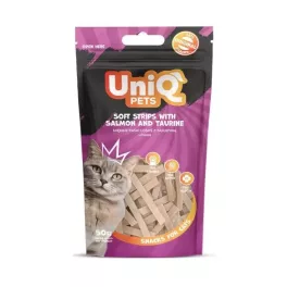 Uniq pets - Puha lazaccsíkok taurinnal 50 g