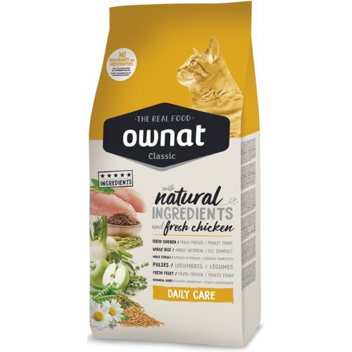 Ownat Classic Cat Daily Care 15 kg