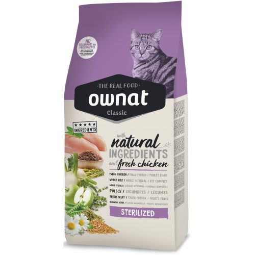 Ownat Classic Cat Sterilized 15 kg