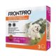 FRONTPRO Rágótabletta kutyáknak XSmall 2-4kg 3db 