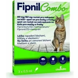 Fipnil Combo Spot On Macska 3x0,5ml