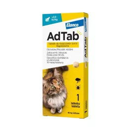 AdTab 48 mg rágótabletta macskáknak A.U.V. (2-8 kg)
