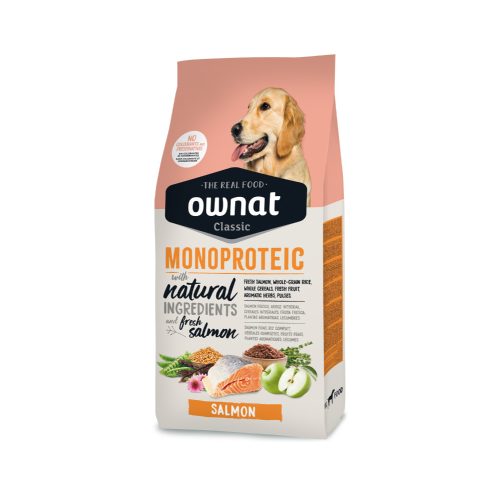 OWNAT CLASSIC DOG MONOPROTEIC SALMON 12 KG