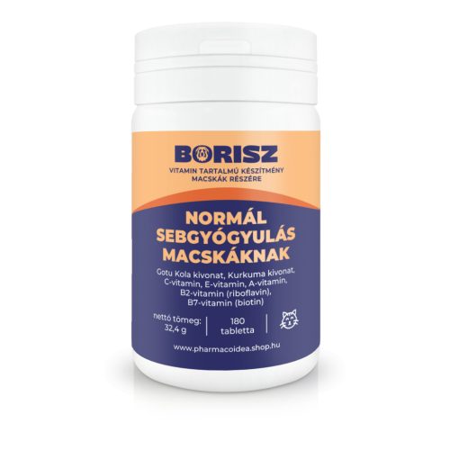 BORISZ VITAMIN - SEBGYÓGYULÁSRA MACSKÁKNAK 180DB